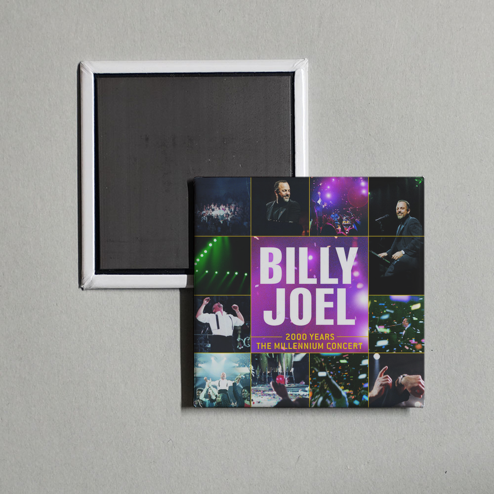 Billy Joel - 2000 Years - The Millennium Concert Album Cover Fridge Magnet