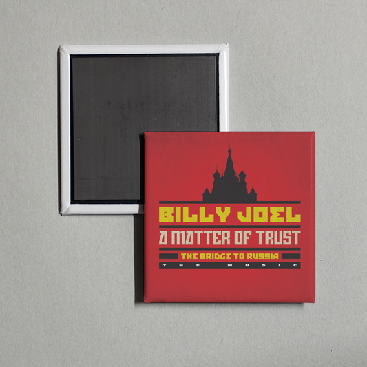 Billy Joel - A Matter of Trust - The Bridge to Russia The Music (Live) Album Cover Fridge Magnet