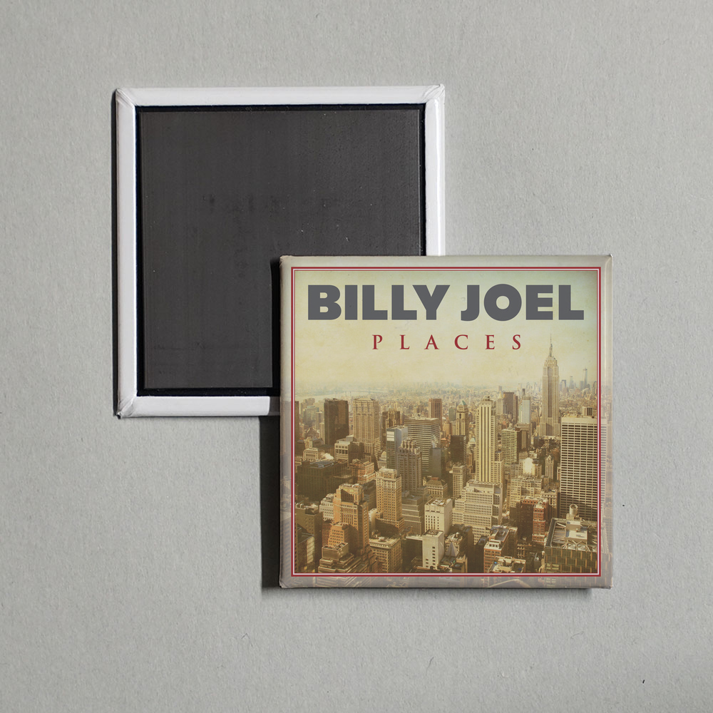 Billy Joel - Billy Joel - Places Album Cover Fridge Magnet