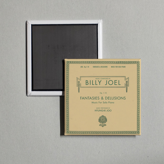 Billy Joel - Fantasies & Delusions (Opus 1-10 Music for Solo Piano) Album Cover Fridge Magnet