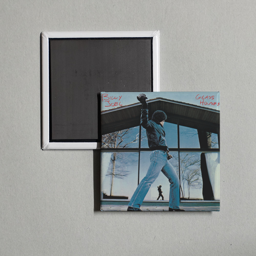 Billy Joel - Glass Houses Album Cover Fridge Magnet