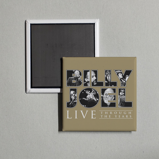 Billy Joel - Live Through the Years Album Cover Fridge Magnet