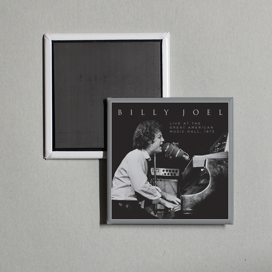 Billy Joel - Live at The Great American Music Hall Album Cover Fridge Magnet