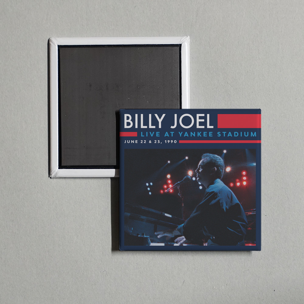Billy Joel - Live at Yankee Stadium Album Cover Fridge Magnet