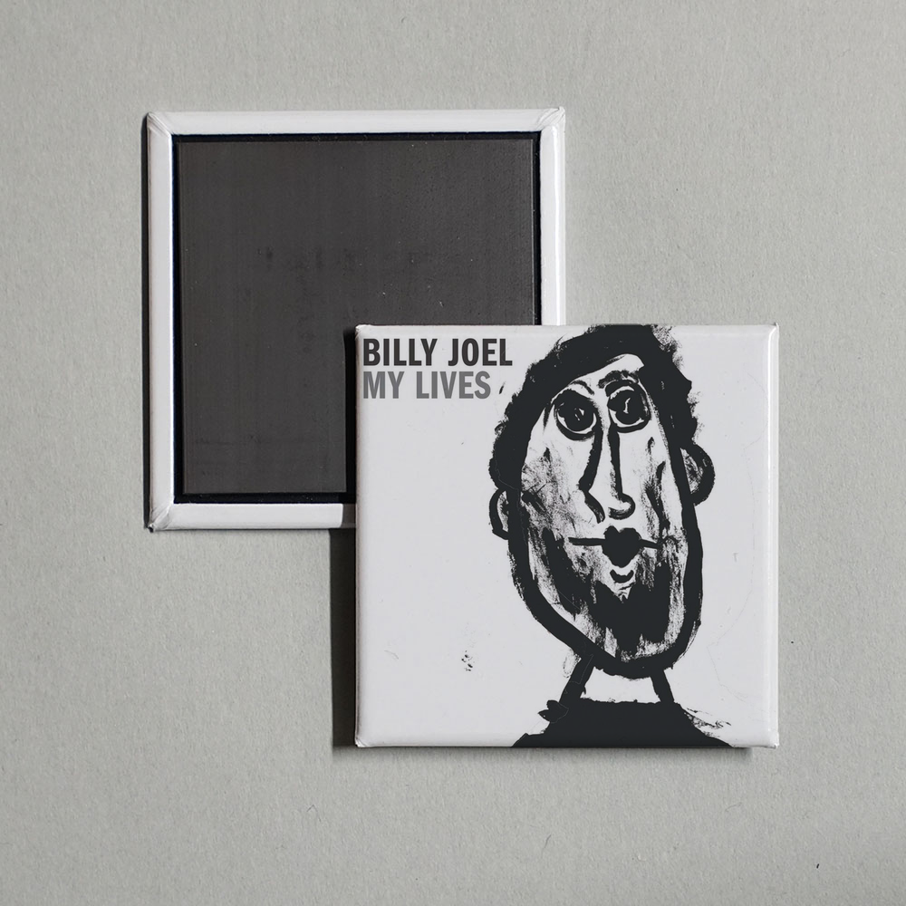 Billy Joel - My Lives Album Cover Fridge Magnet