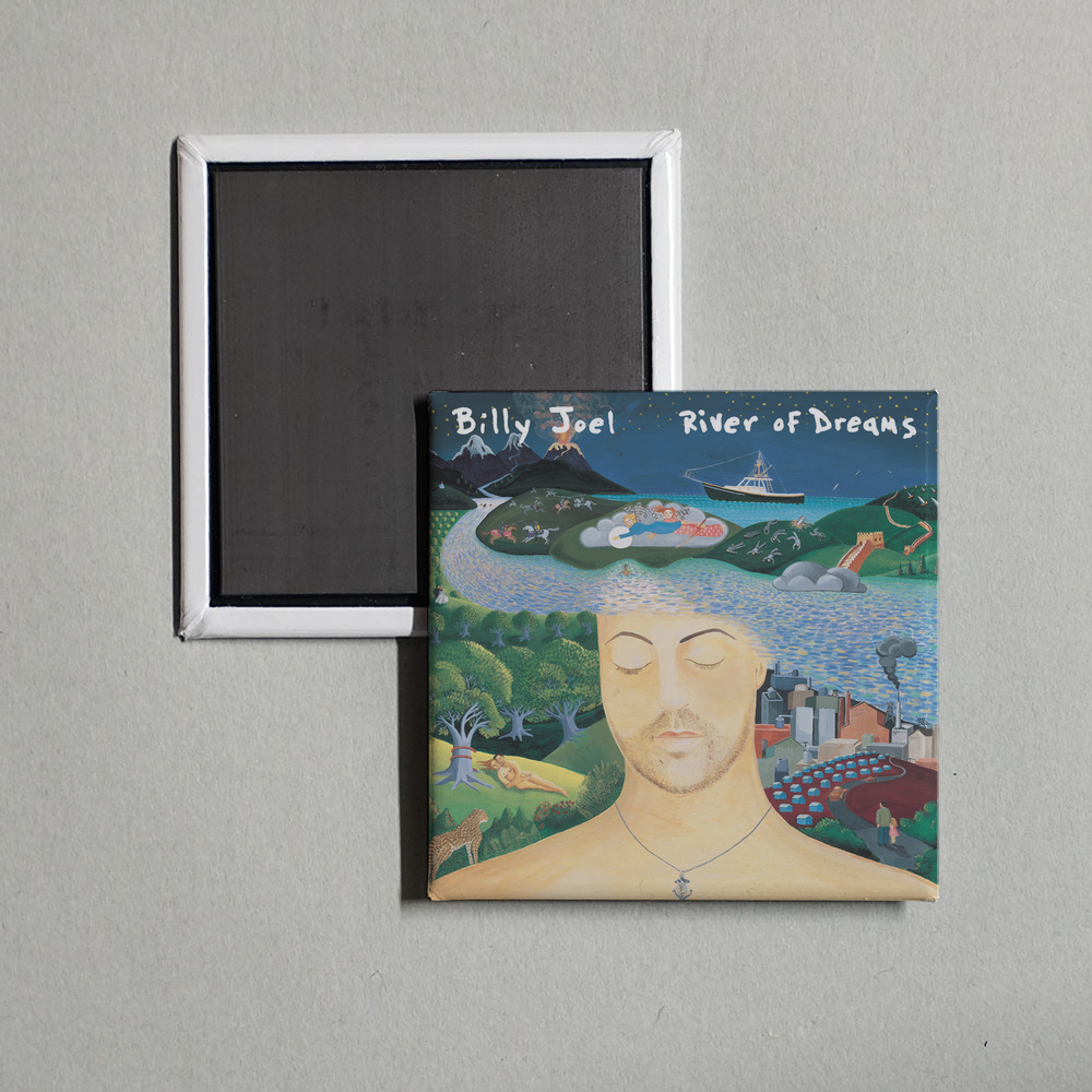 Billy Joel - River Of Dreams Album Cover Fridge Magnet