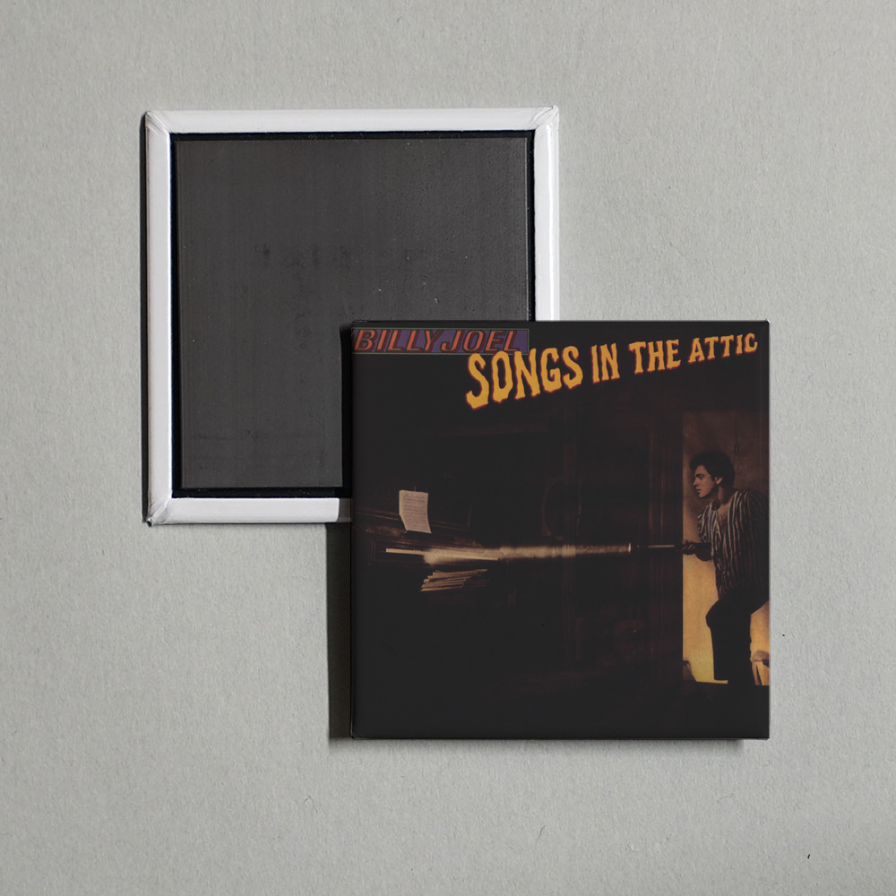 Billy Joel - Songs In the Attic Album Cover Fridge Magnet