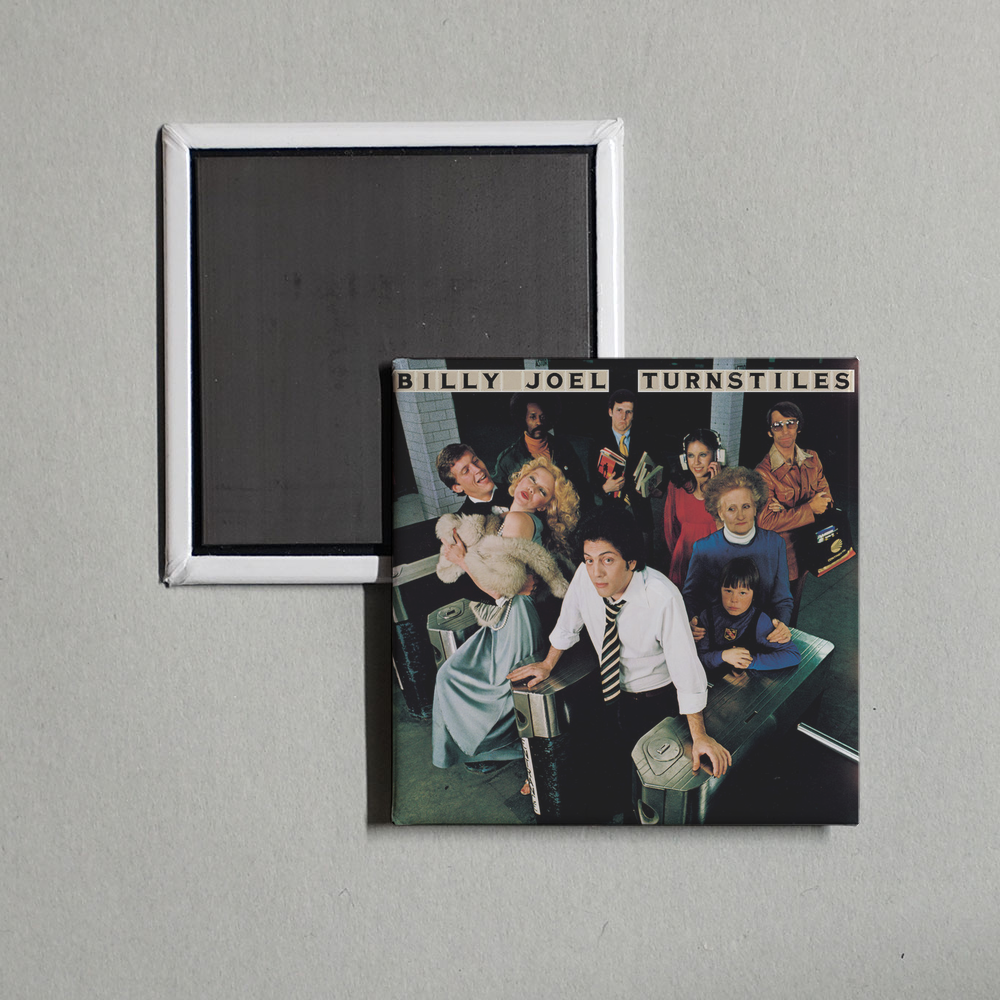 Billy Joel - Turnstiles Album Cover Fridge Magnet