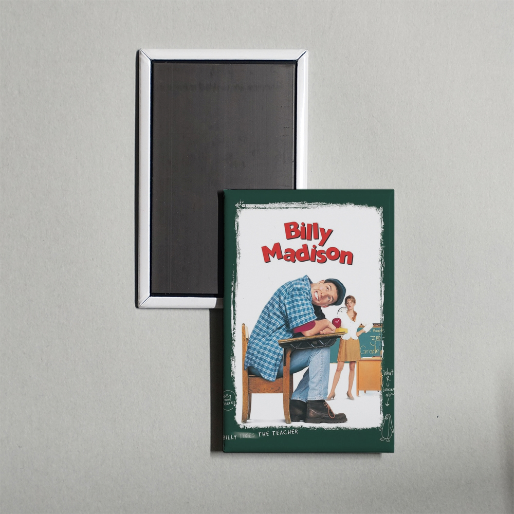 Billy Madison Mini Movie Fridge Magnet