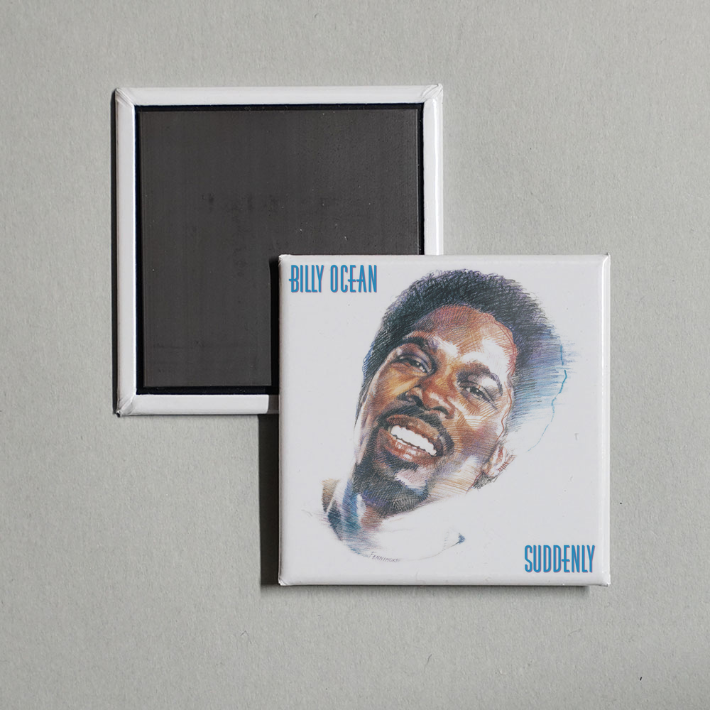 Billy Ocean - Suddenly (Expanded Edition) Album Cover Fridge Magnet