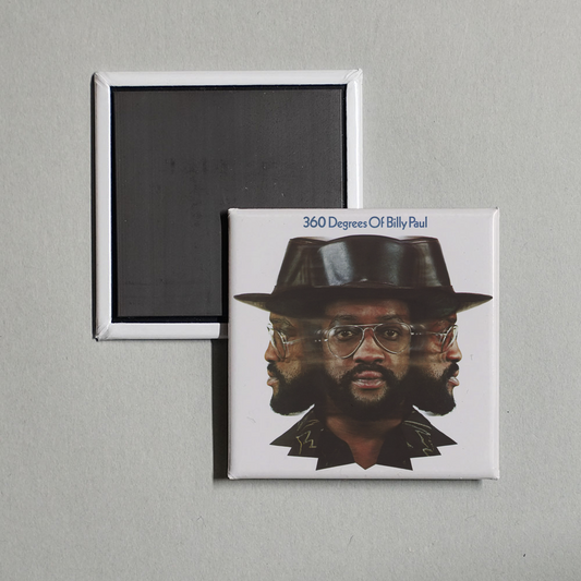 Billy Paul - 360 Degrees of Billy Paul (Expanded Edition) Album Cover Fridge Magnet