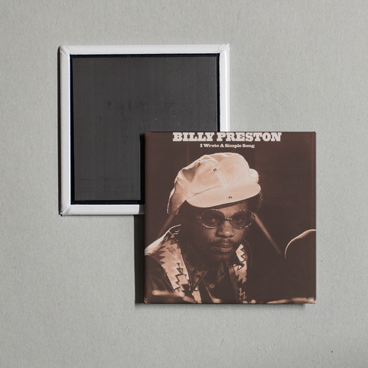 Billy Preston - I Wrote A Simple Song Album Cover Fridge Magnet