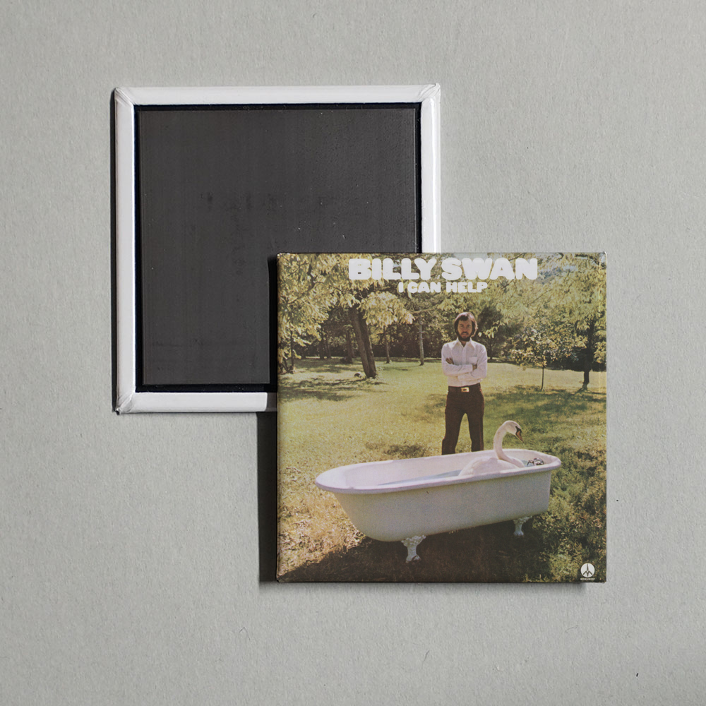 Billy Swan - I Can Help Album Cover Fridge Magnet