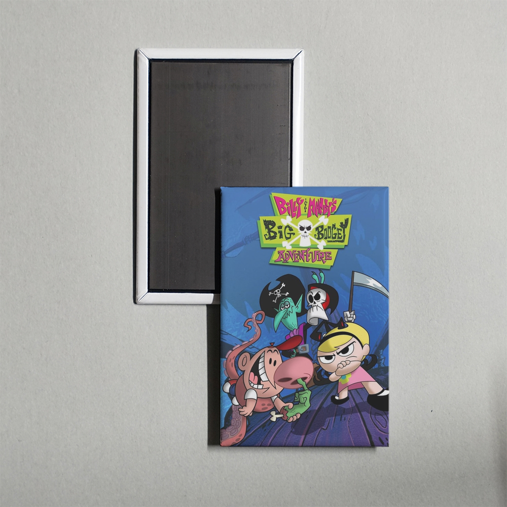 Billy & Mandy's Big Boogey Adventure Mini Movie Fridge Magnet