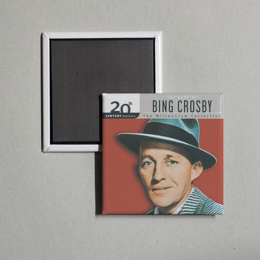 Bing Crosby - 20th Century Masters The Millennium Collection Best Of Bing Crosby Album Cover Fridge Magnet