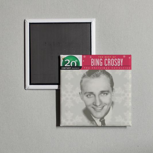 Bing Crosby - Best Of20th Century - Christmas Album Cover Fridge Magnet