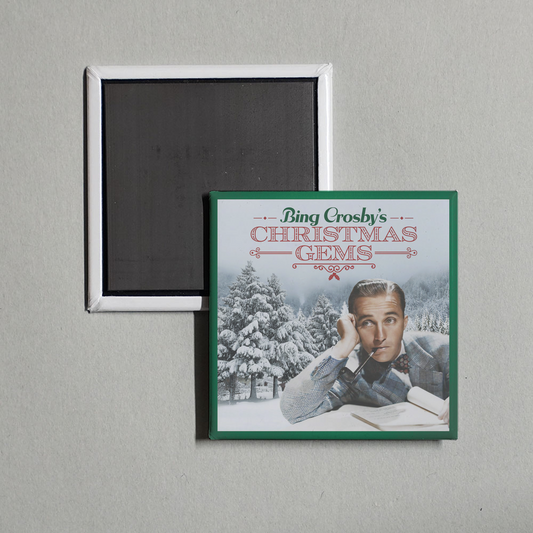 Bing Crosby - Bing Crosby's Christmas Gems Album Cover Fridge Magnet