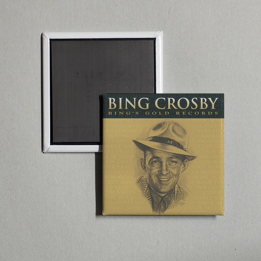 Bing Crosby - Bing's Gold Records - The Original Decca Recordings Album Cover Fridge Magnet
