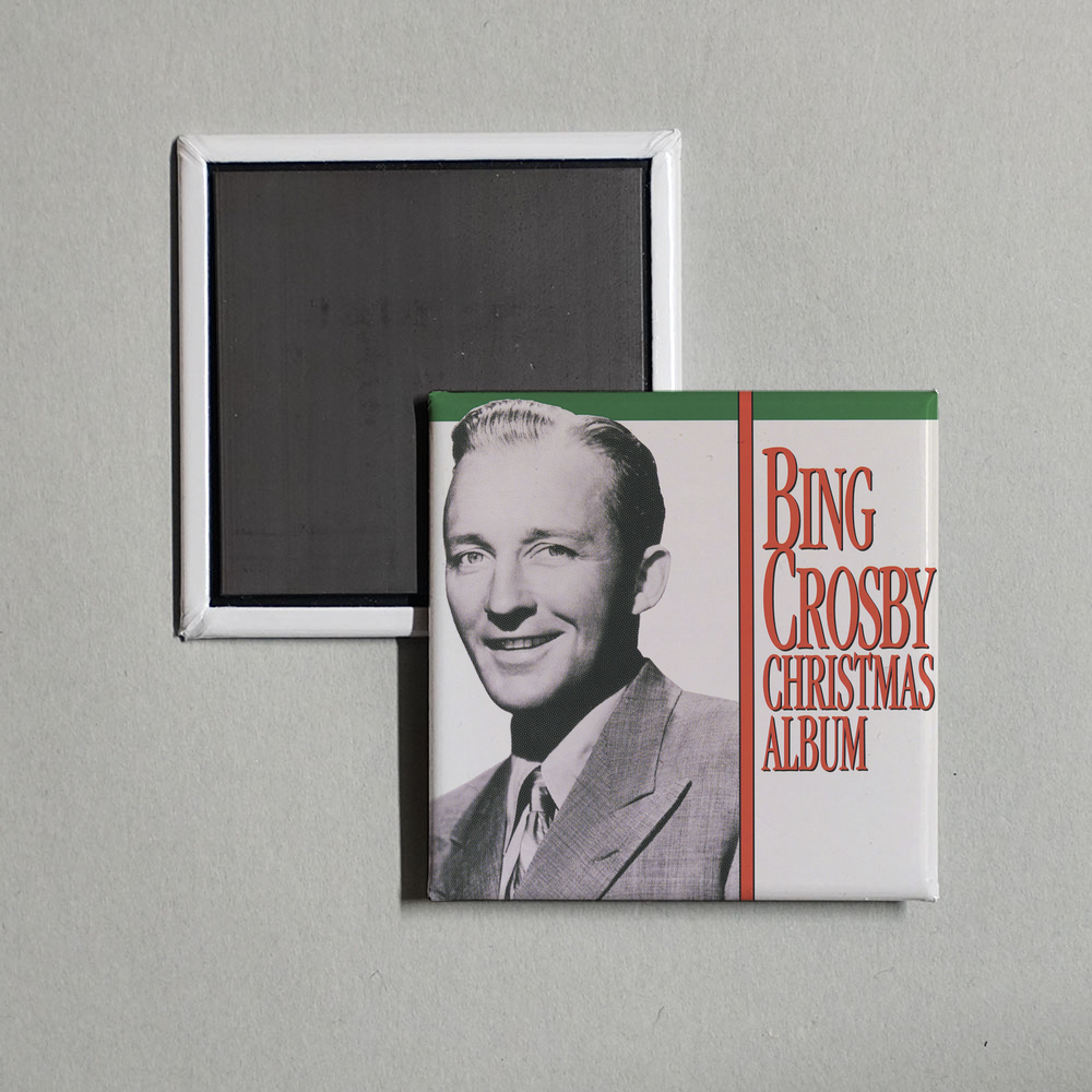 Bing Crosby - Christmas Album Album Cover Fridge Magnet