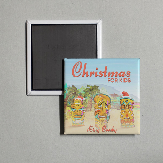 Bing Crosby - Christmas For Kids Album Cover Fridge Magnet