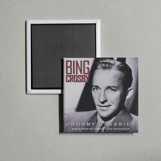 Bing Crosby - Crosby Classics (Songs From His Famous Radio Broadcasts) Album Cover Fridge Magnet