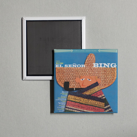 Bing Crosby - El Señor Bing (Deluxe Edition) Album Cover Fridge Magnet