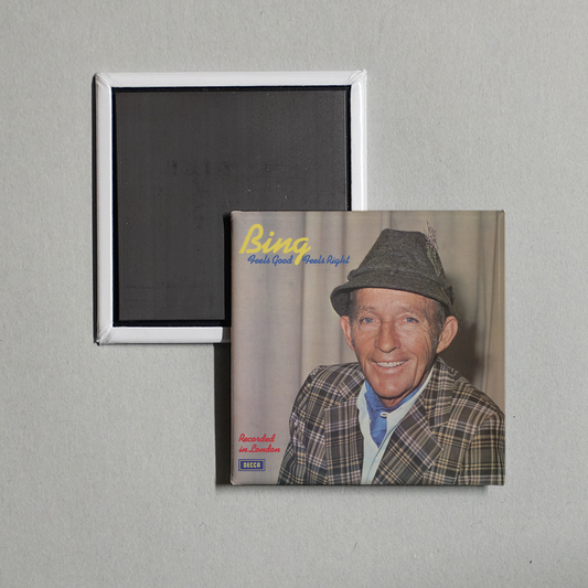 Bing Crosby - Feels Good, Feels Right Album Cover Fridge Magnet