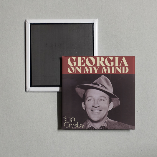 Bing Crosby - Georgia On My Mind Album Cover Fridge Magnet