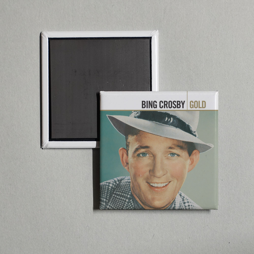 Bing Crosby - Gold Album Cover Fridge Magnet