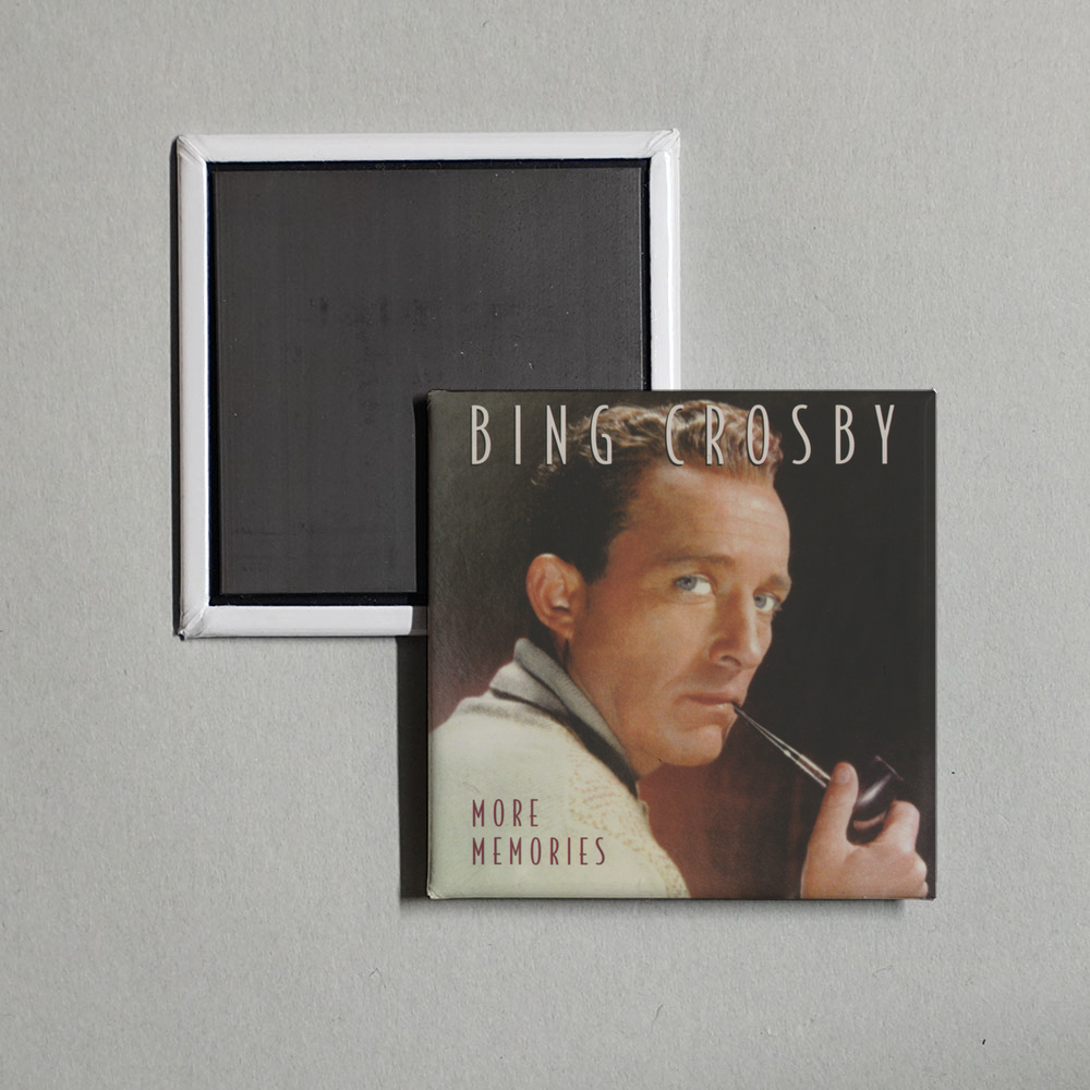 Bing Crosby - More Memories Album Cover Fridge Magnet