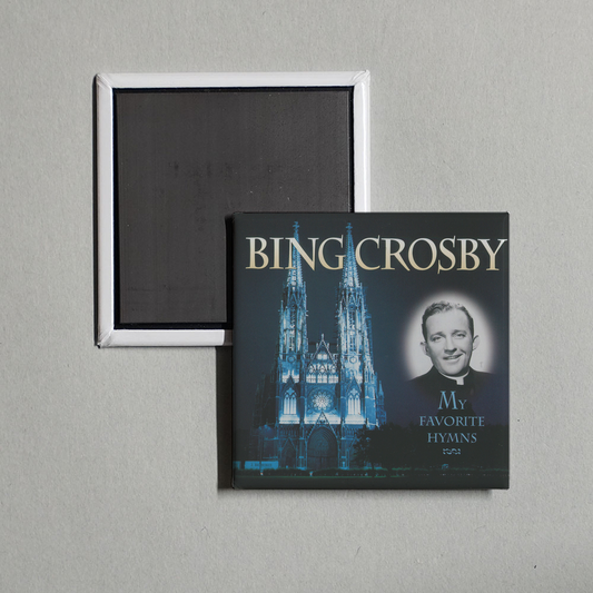 Bing Crosby - My Favorite Hymns Album Cover Fridge Magnet