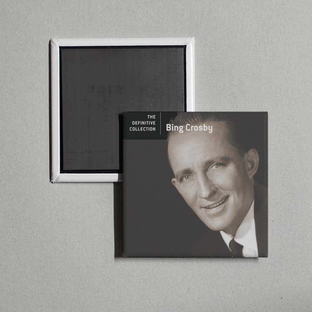 Bing Crosby - The Definitive Collection Album Cover Fridge Magnet