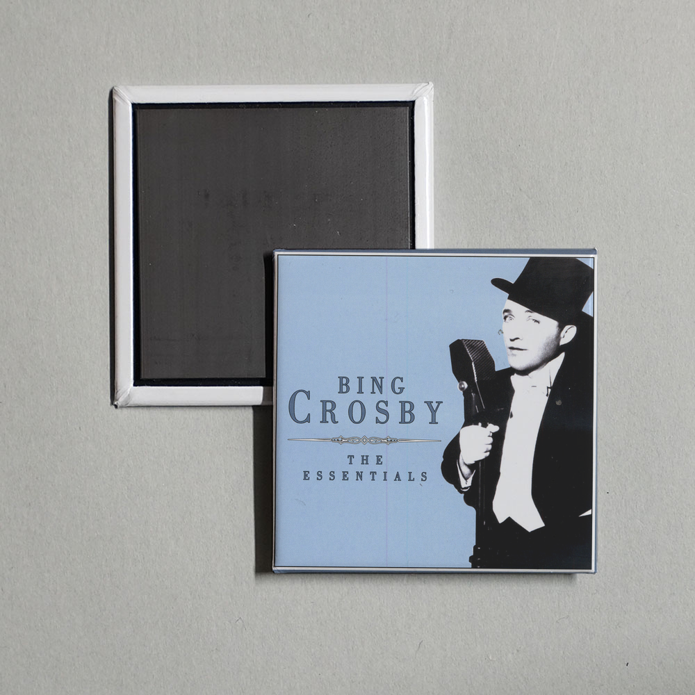 Bing Crosby - The Essentials Album Cover Fridge Magnet