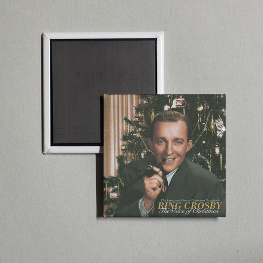 Bing Crosby - The Voice Of Christmas - The Complete Decca Christmas Songbook Album Cover Fridge Magnet