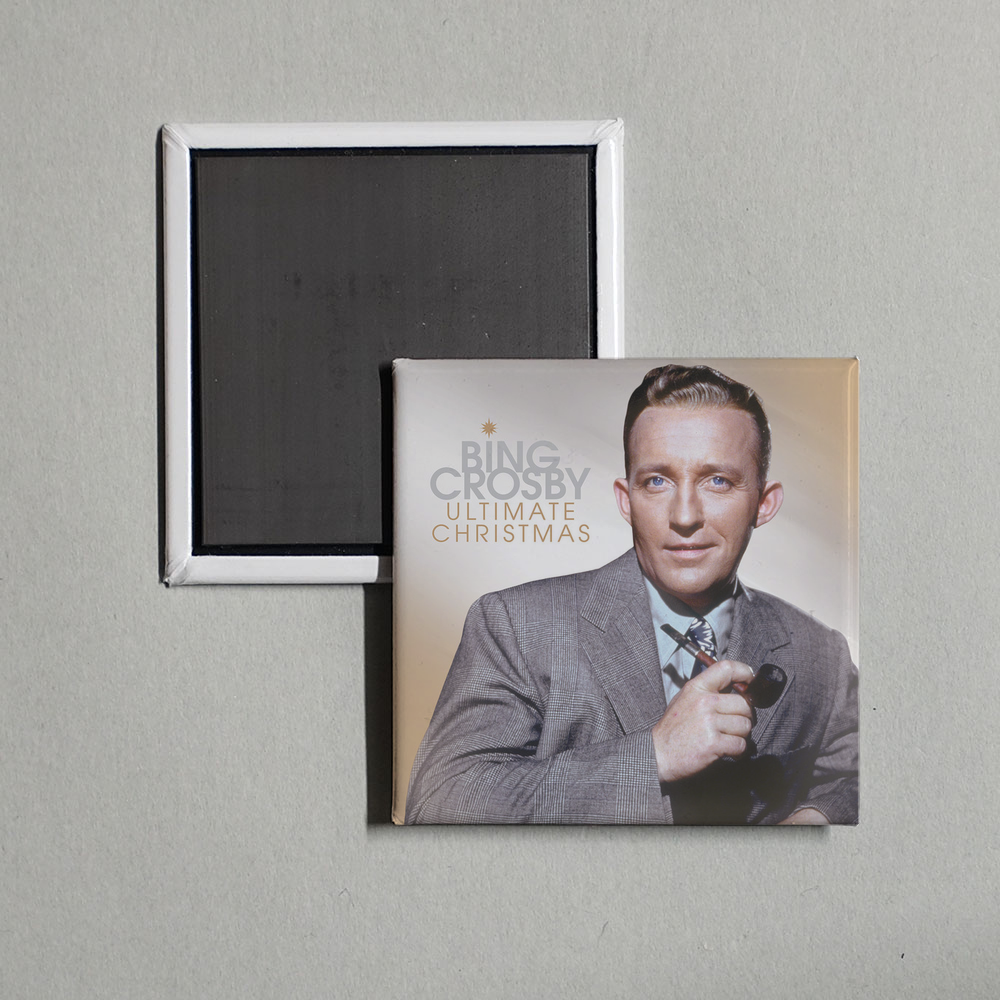 Bing Crosby - Ultimate Christmas Album Cover Fridge Magnet