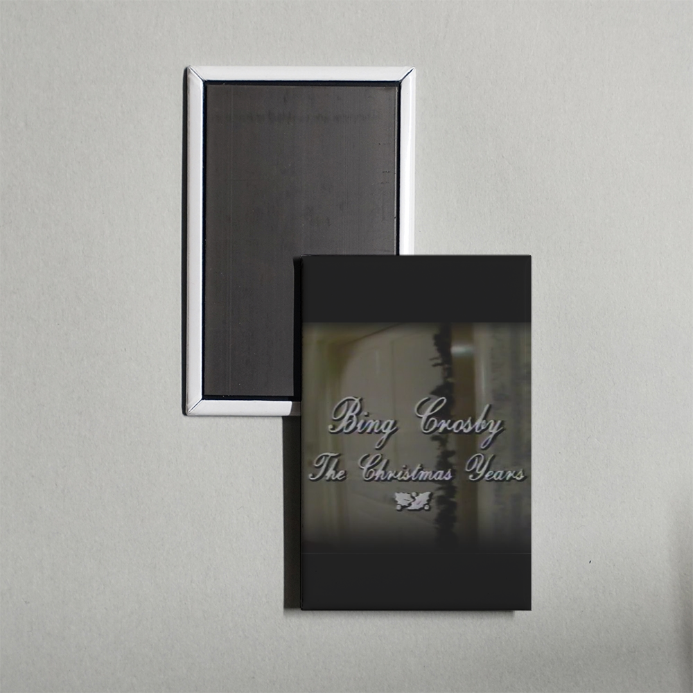Bing Crosby The Christmas Years Mini Movie Fridge Magnet