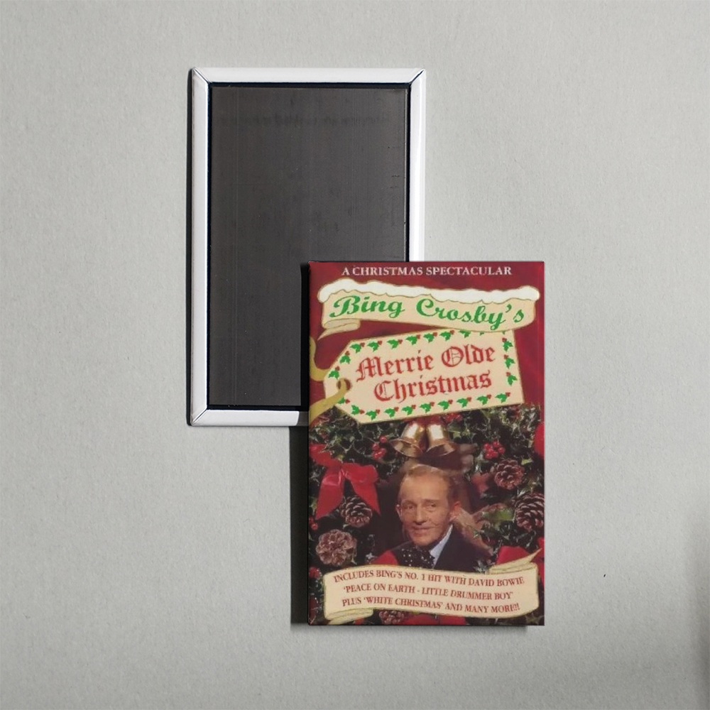 Bing Crosby's Merrie Olde Christmas Mini Movie Fridge Magnet