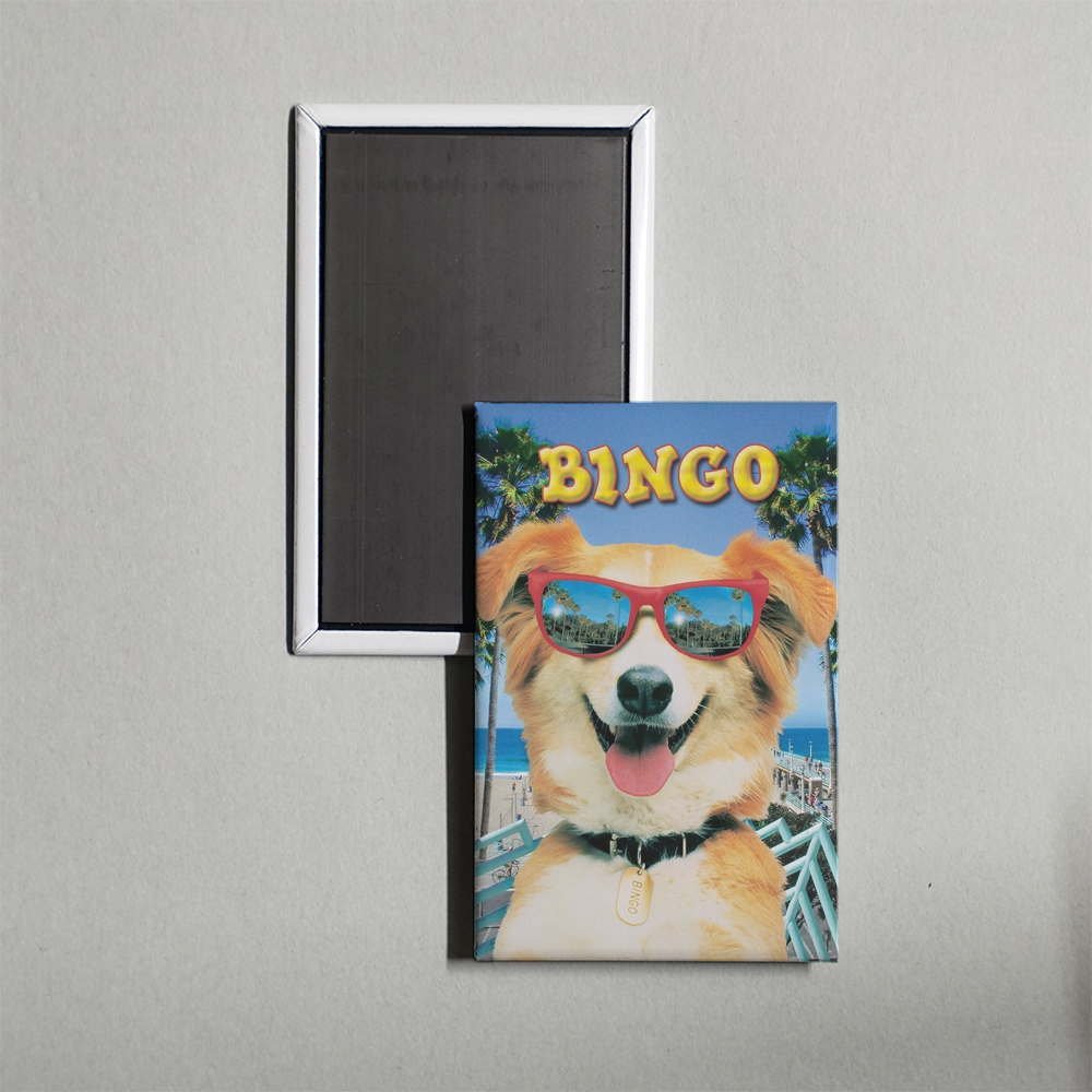 Bingo Mini Movie Fridge Magnet