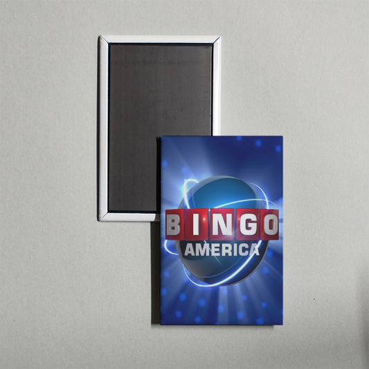 Bingo America TV Show Fridge Magnet