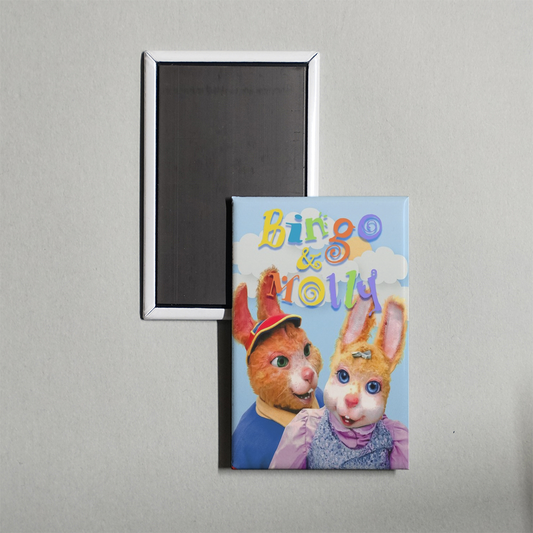Bingo & Molly TV Show Fridge Magnet