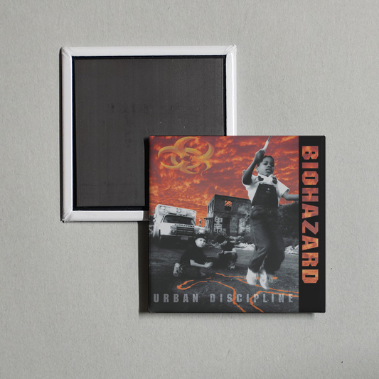 Biohazard - Urban Discipline Album Cover Fridge Magnet