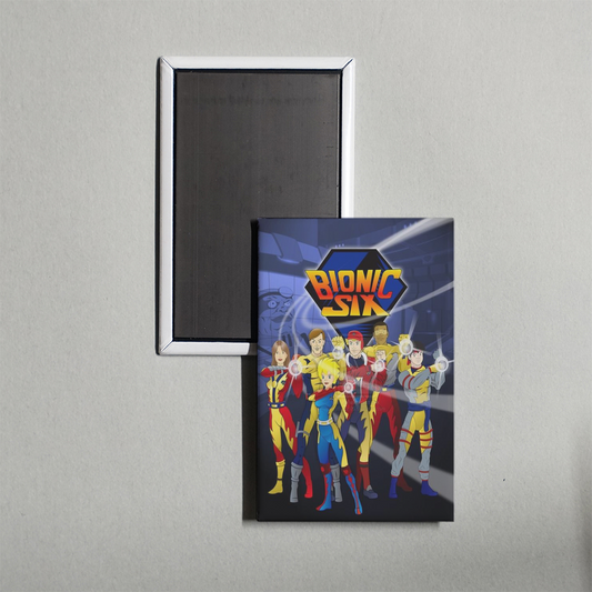 Bionic Six TV Show Fridge Magnet