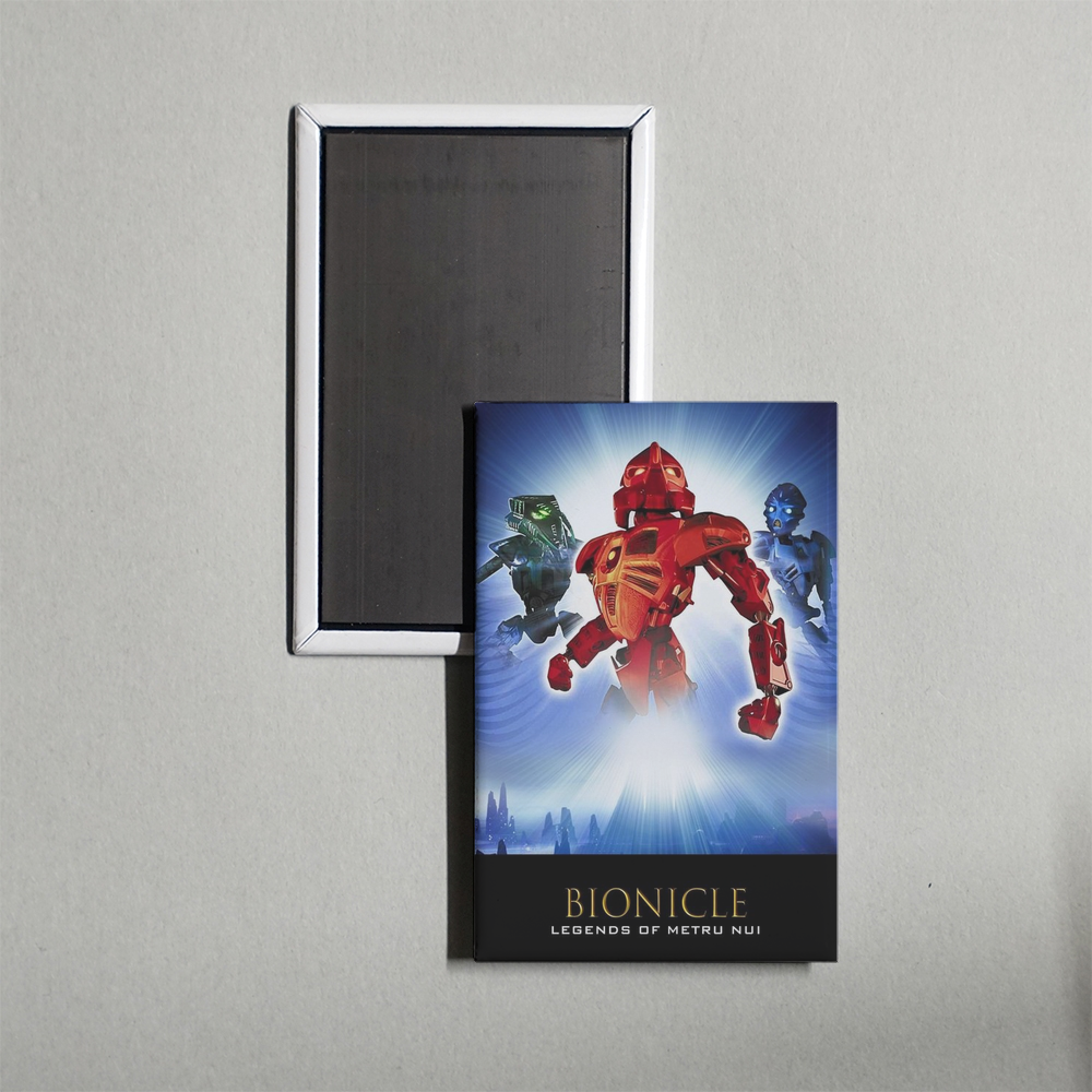 Bionicle 2 Legends of Metru Nui Mini Movie Fridge Magnet
