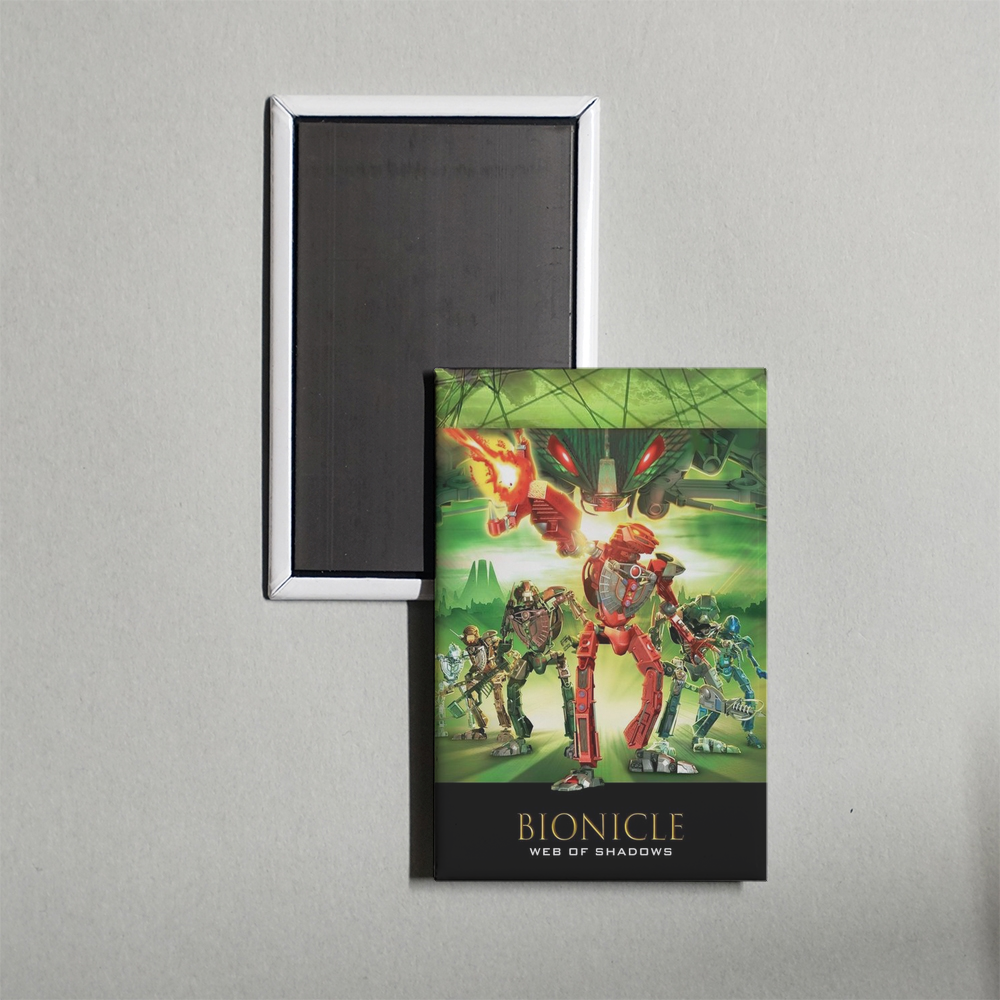 Bionicle 3 Web of Shadows Mini Movie Fridge Magnet