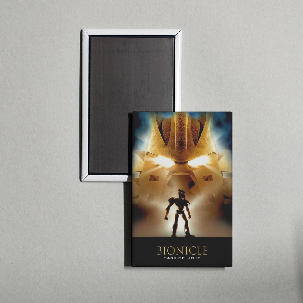 Bionicle Mask of Light Mini Movie Fridge Magnet