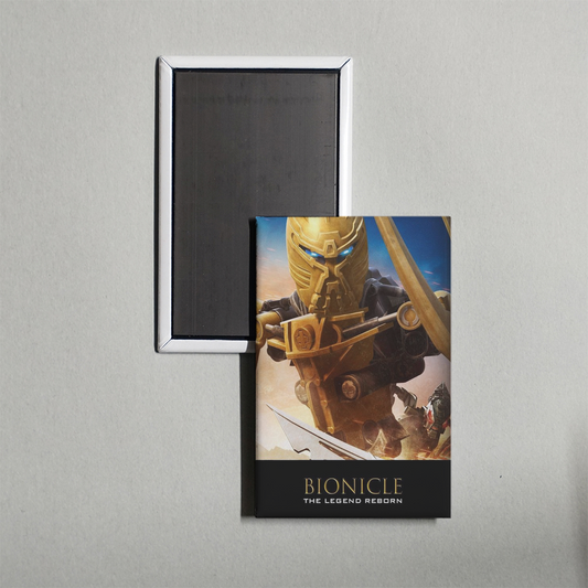 Bionicle The Legend Reborn Mini Movie Fridge Magnet