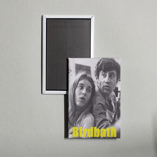Birdbath Mini Movie Fridge Magnet