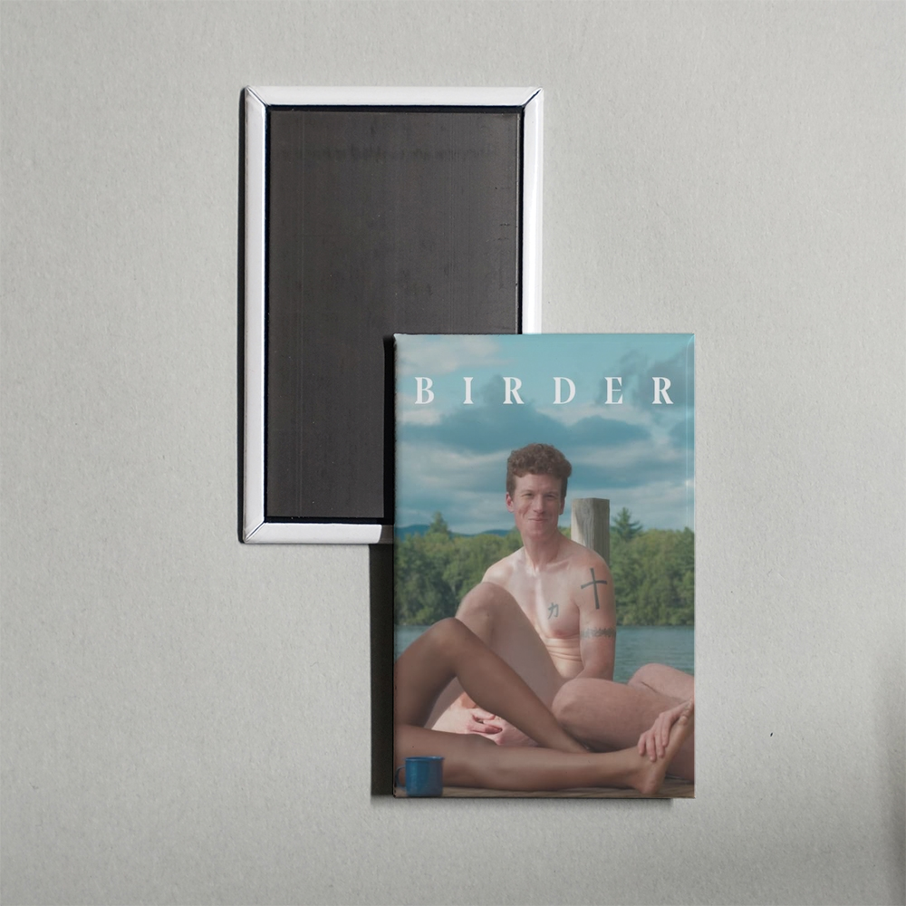 Birder Mini Movie Fridge Magnet