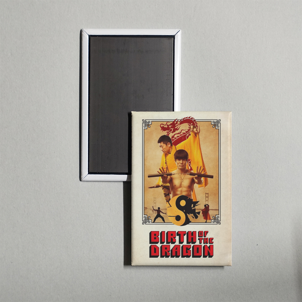 Birth of the Dragon Mini Movie Fridge Magnet