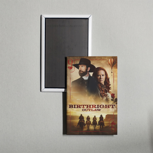 Birthright Outlaw Mini Movie Fridge Magnet